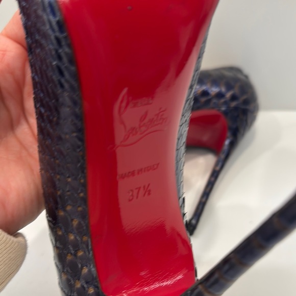 Christian Louboutin python so Kate Pumps - Picture 7 of 9